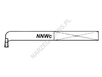 Nóż tokarski polski prod.NNWc 16x16 H20 ISO11