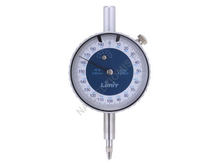 Miernik zegarowy: Zakres pomiarowy 1 mm, Działka 0,001 mm - LIMIT