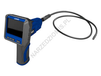 Kamera inspekcyjna nagrywająca: Monitor LCD 3,5 cala, Średnica kamery 9 mm - LIMIT