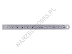 Przymiar kreskowy ze stali nierdzewnej: Długość 1000 mm, Szerokość x gr. 35x1,5 mm - LIMIT