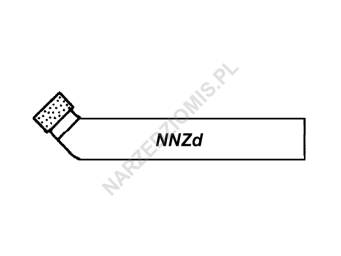 Nóż tokarski polski prod.NNZd 32x32 H20 ISO2L
