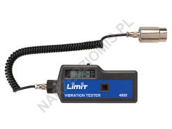 Wibrometr 4800: Przyspieszenie 0-199 m/s2, Prędkość liniowa 0-200 mm/s - LIMIT